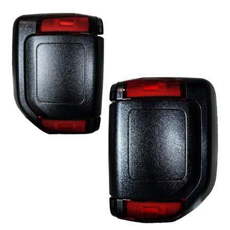 Renegade Led Tail Light  Black / Smoke CTRNG0668-BS-SQ